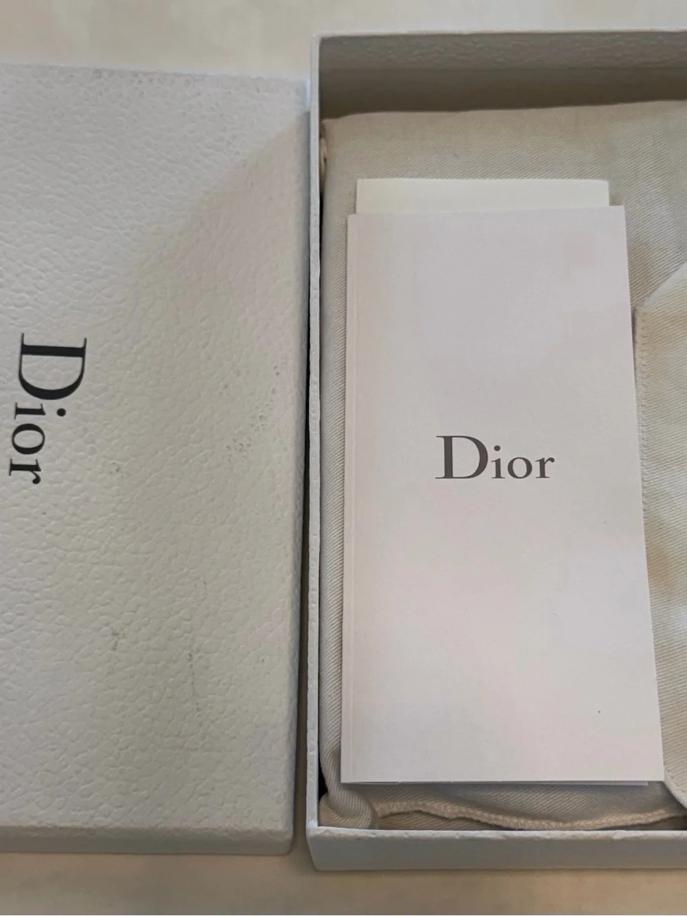 Dior Black Quilted Leather Phone Case with Gold Hardware
